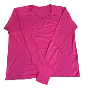 Lululemon Swiftly Tech Long Sleeve Shirt Sonic Pink Women's SZ 18
